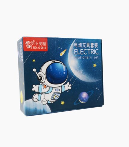 SPACE PRINTED ELECTRIC STATIONERY SET